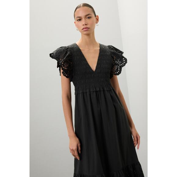 Rails Clementine Eyelet Midi Dress
